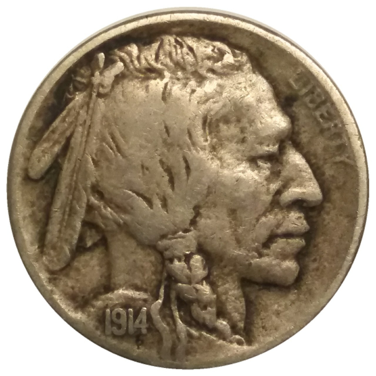 1914-S-5c-Buffalo-Nickel